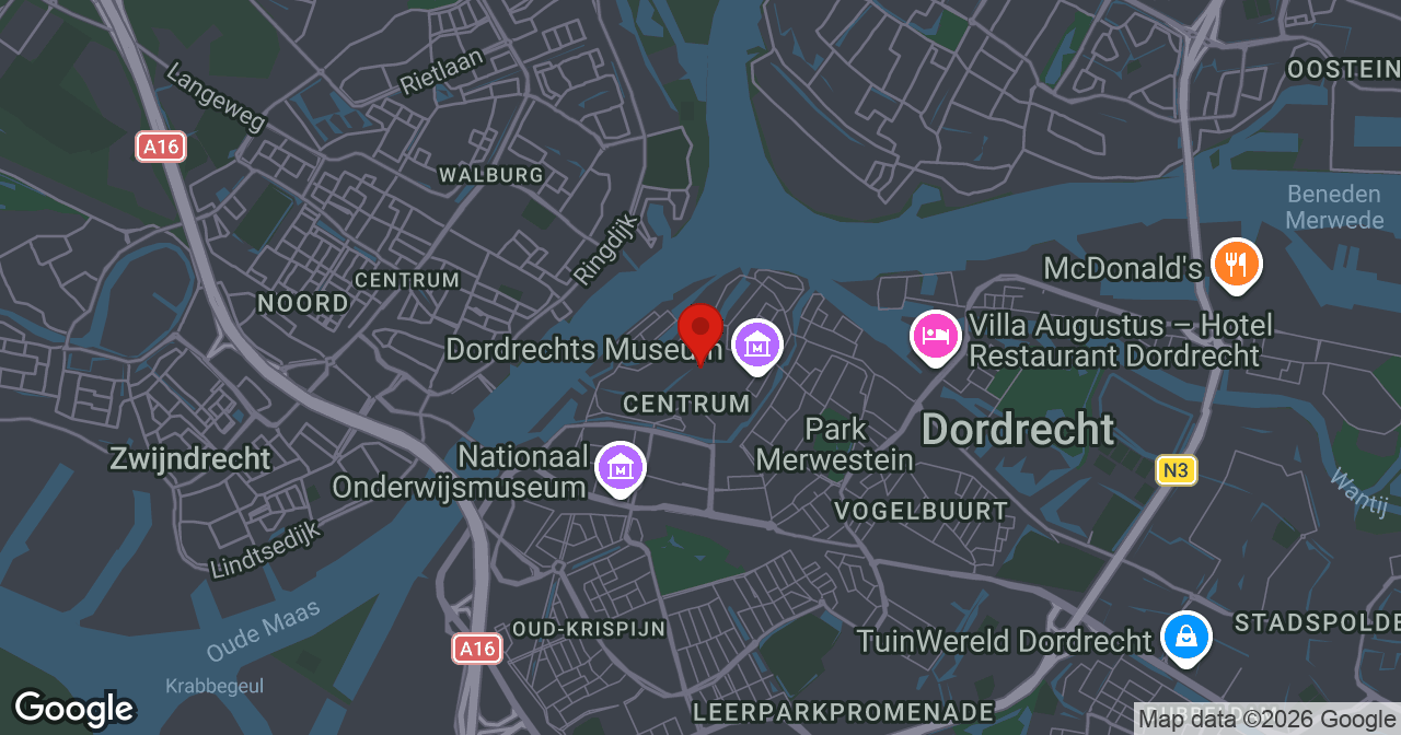 Kaart van de meldlocatie
