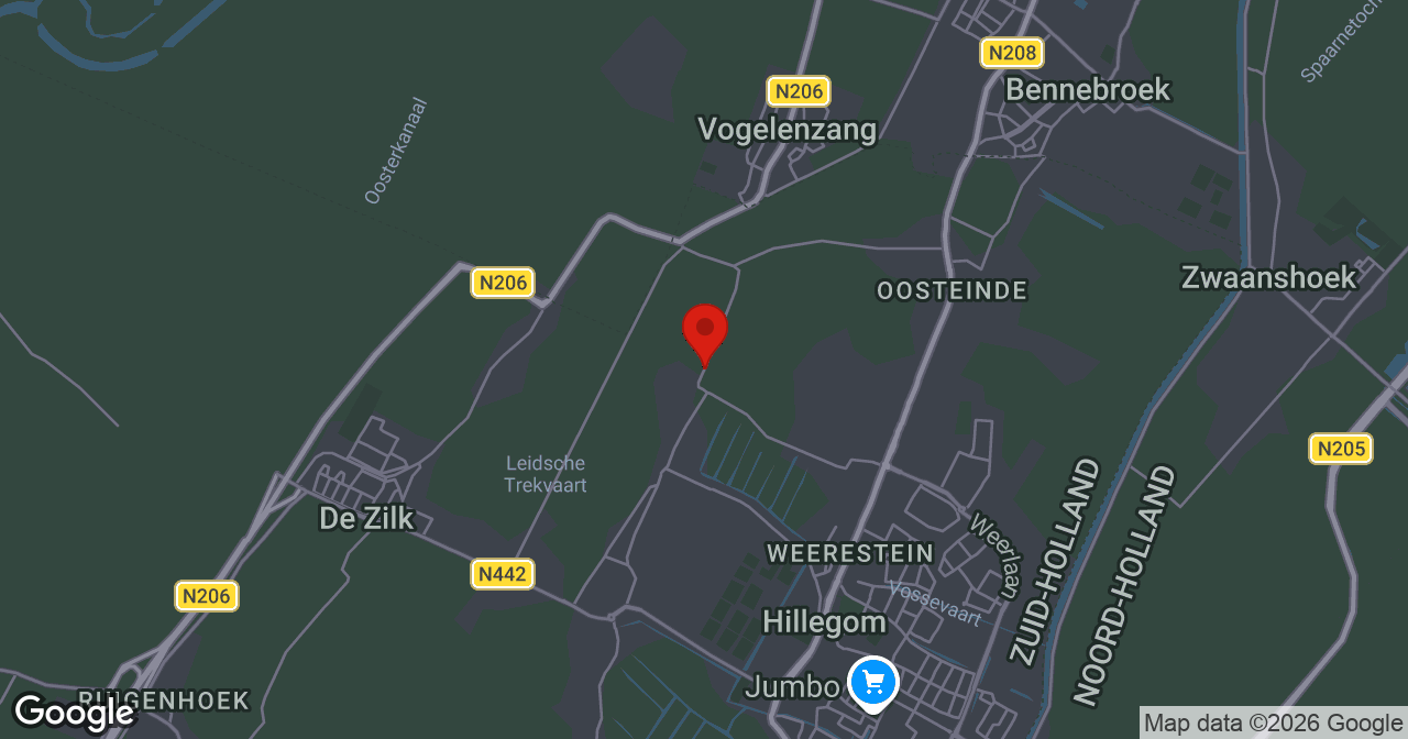 Kaart van de meldlocatie