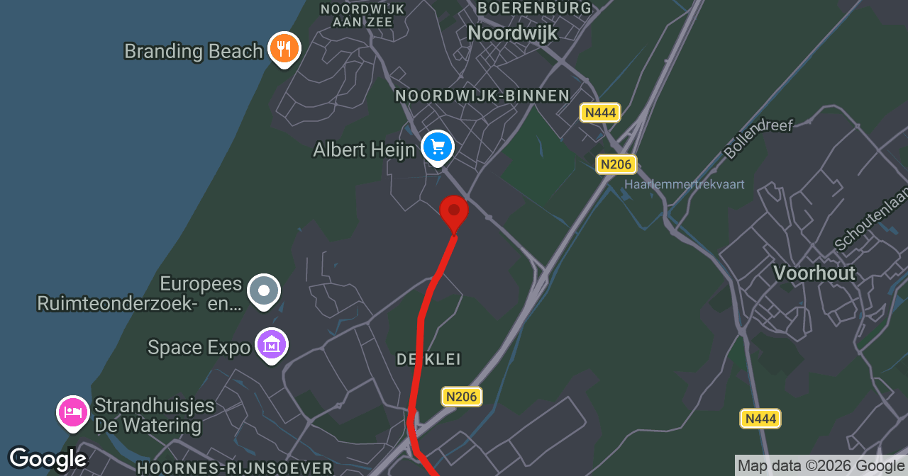 Kaart van de meldlocatie