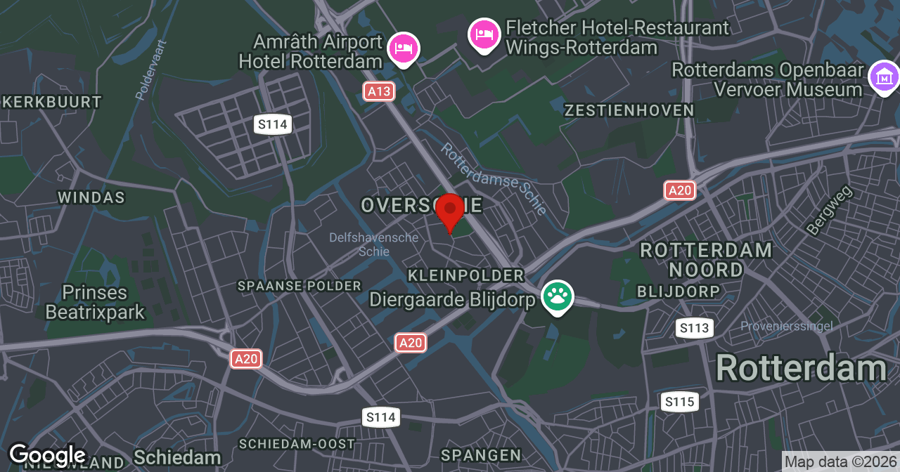 Kaart van de meldlocatie