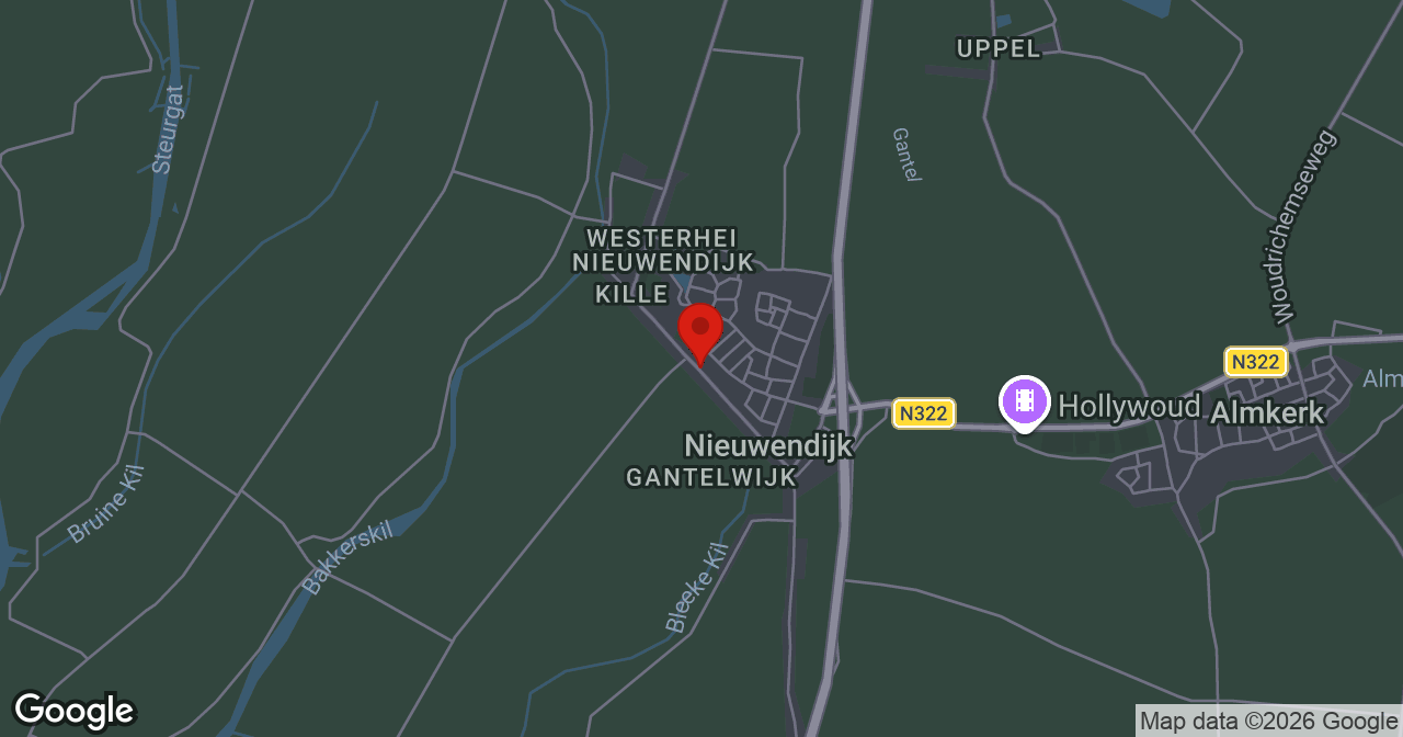 Kaart van de meldlocatie