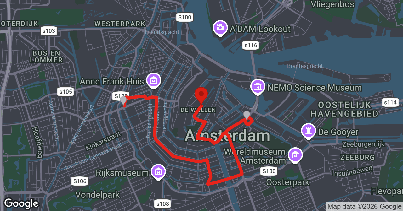 Kaart van de meldlocatie