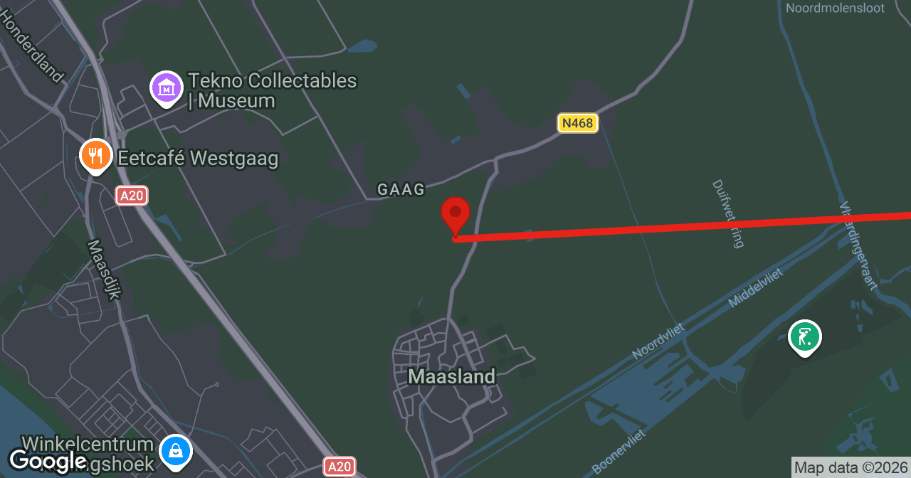 Kaart van de meldlocatie