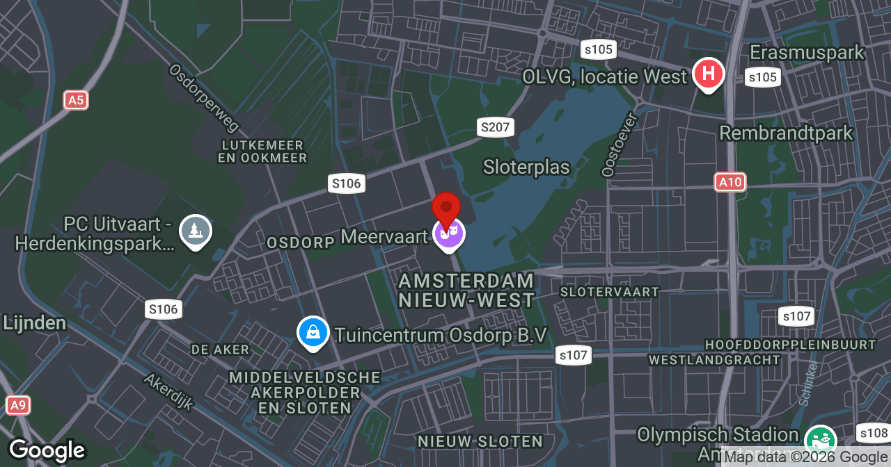 Kaart van de meldlocatie