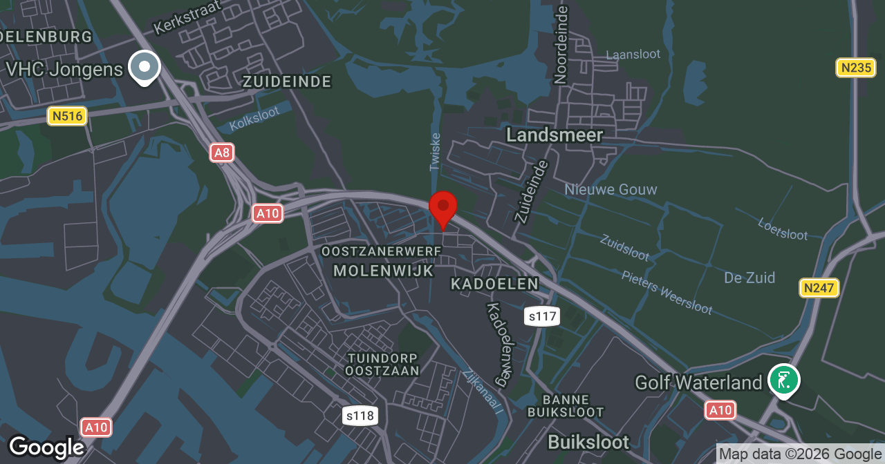 Kaart van de meldlocatie