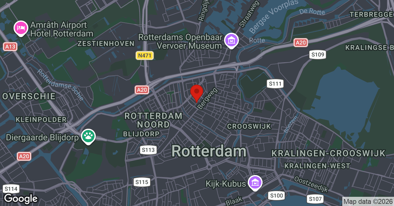Kaart van de meldlocatie