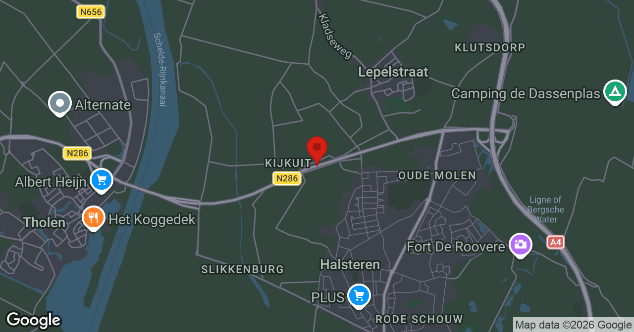 Kaart van de meldlocatie