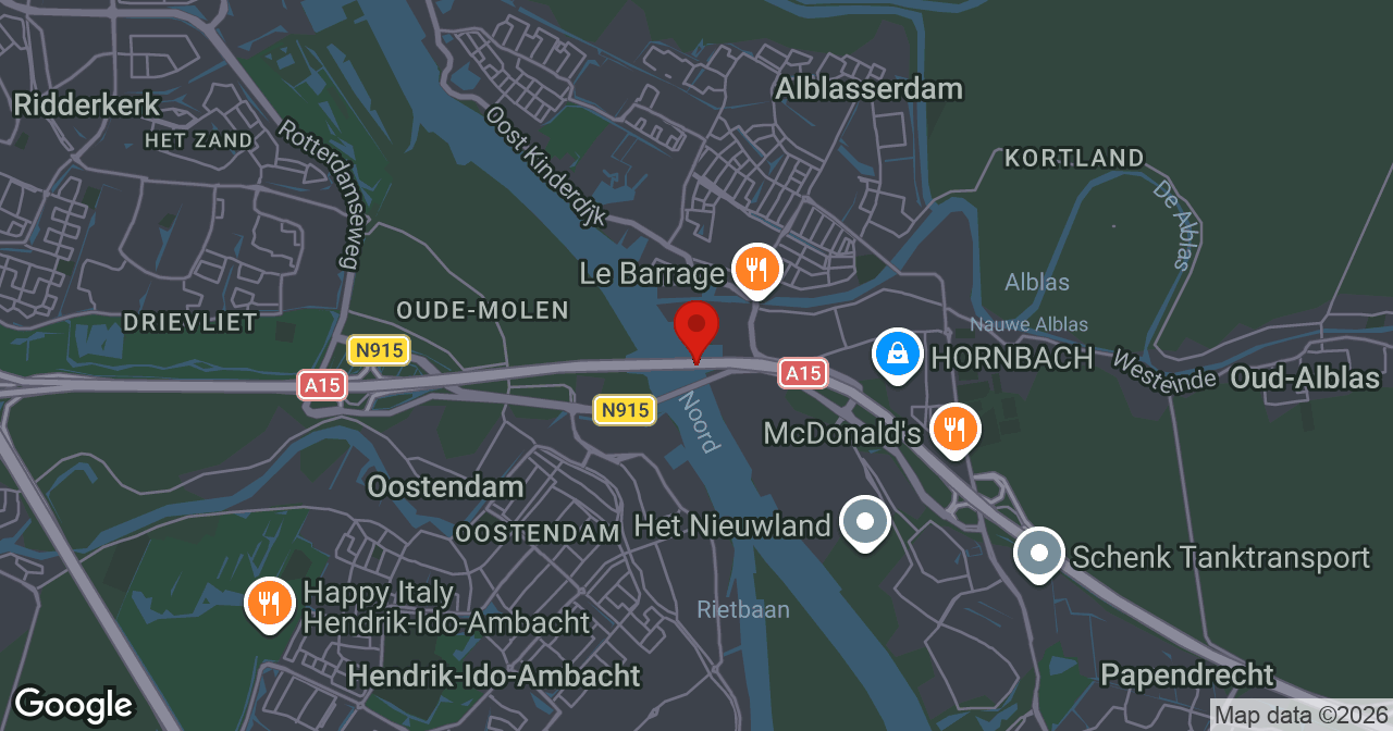Kaart van de meldlocatie