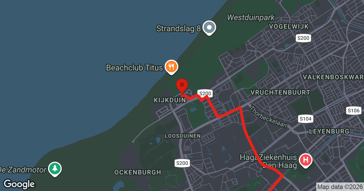 Kaart van de meldlocatie