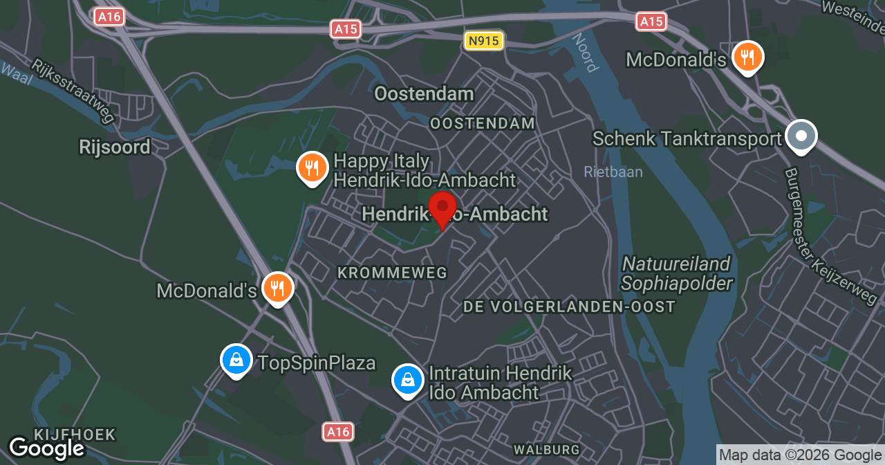Kaart van de meldlocatie
