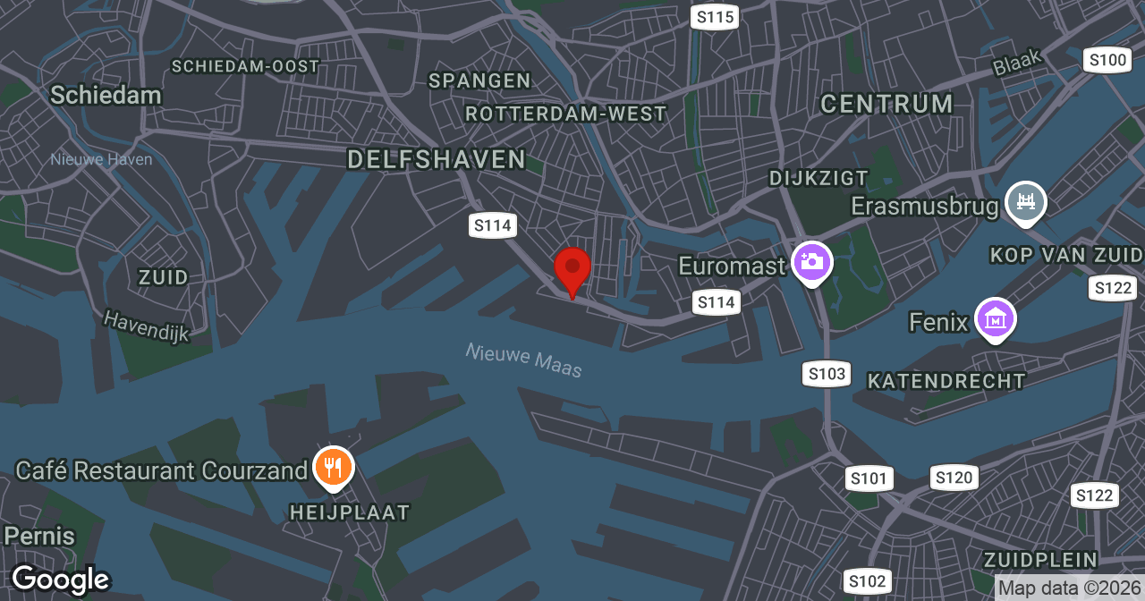 Kaart van de meldlocatie