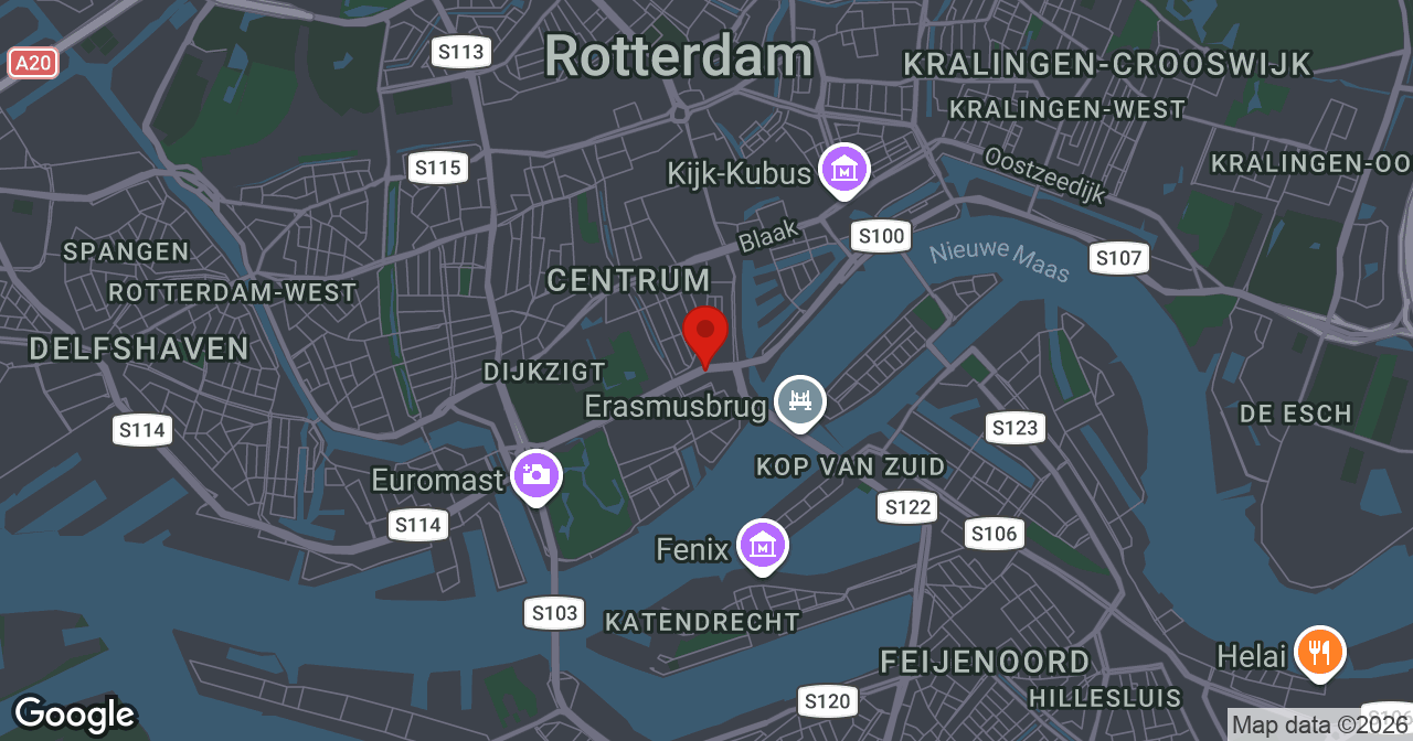 Kaart van de meldlocatie