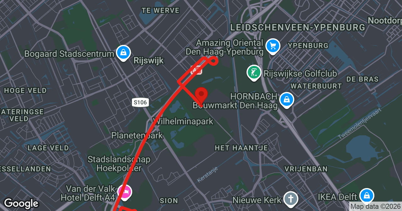 Kaart van de meldlocatie