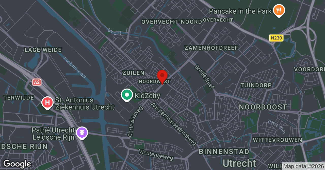 Kaart van de meldlocatie
