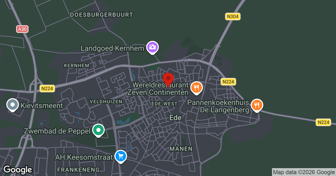 Kaart van de meldlocatie