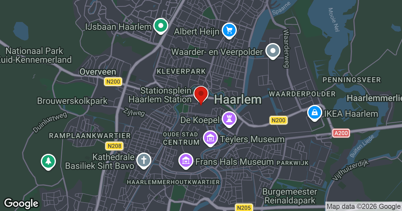 Kaart van de meldlocatie