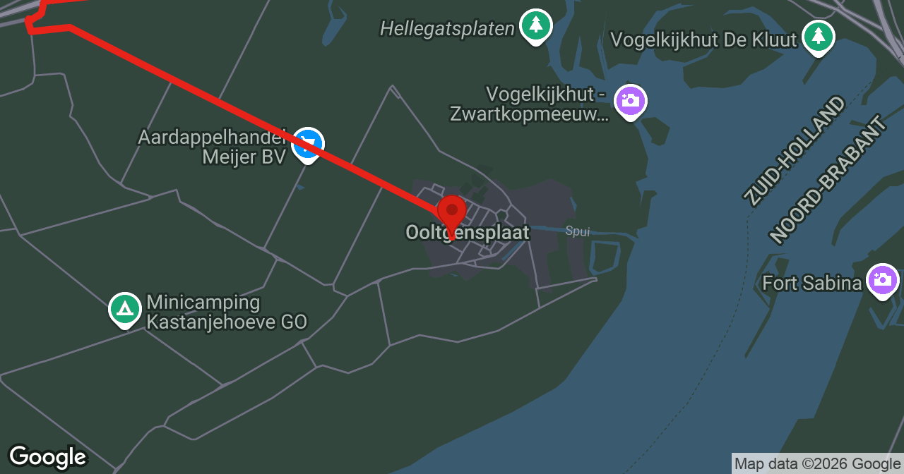 Kaart van de meldlocatie