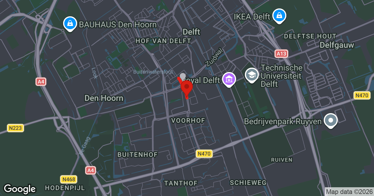 Kaart van de meldlocatie