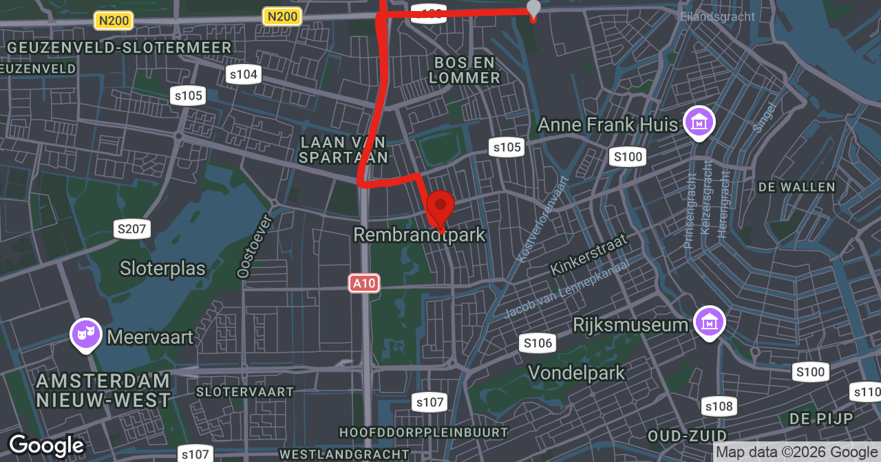 Kaart van de meldlocatie