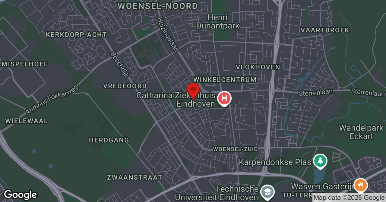 Kaart van de meldlocatie