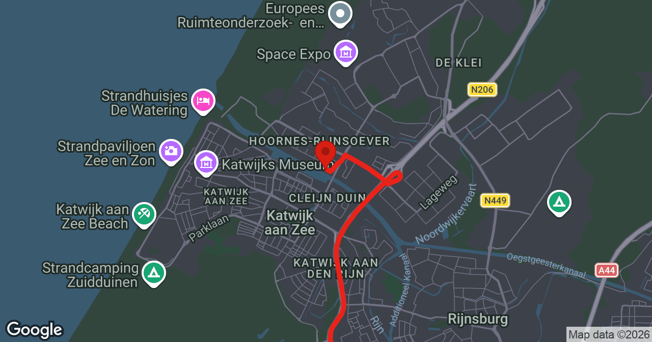Kaart van de meldlocatie