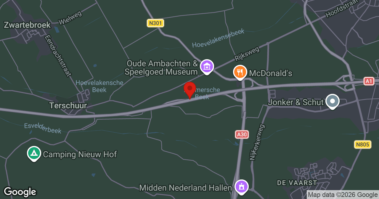Kaart van de meldlocatie