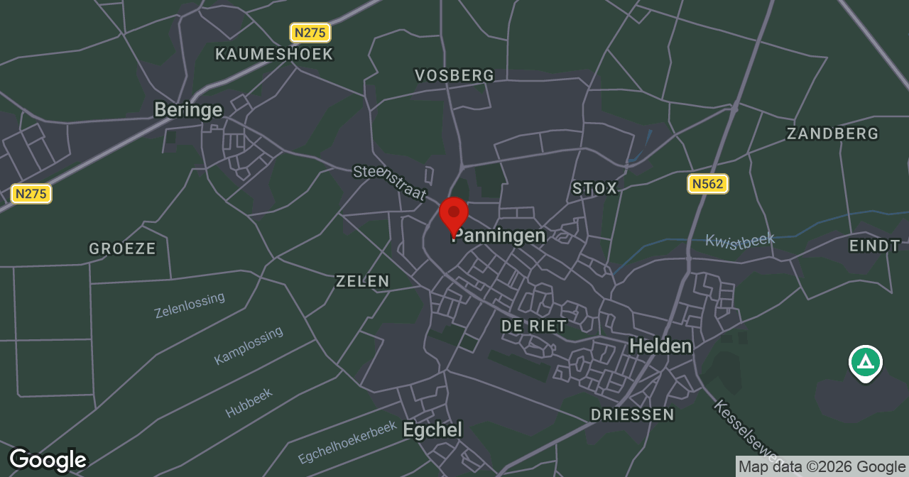 Kaart van de meldlocatie