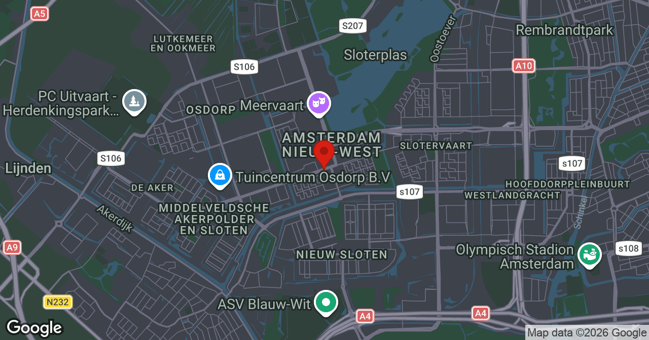 Kaart van de meldlocatie