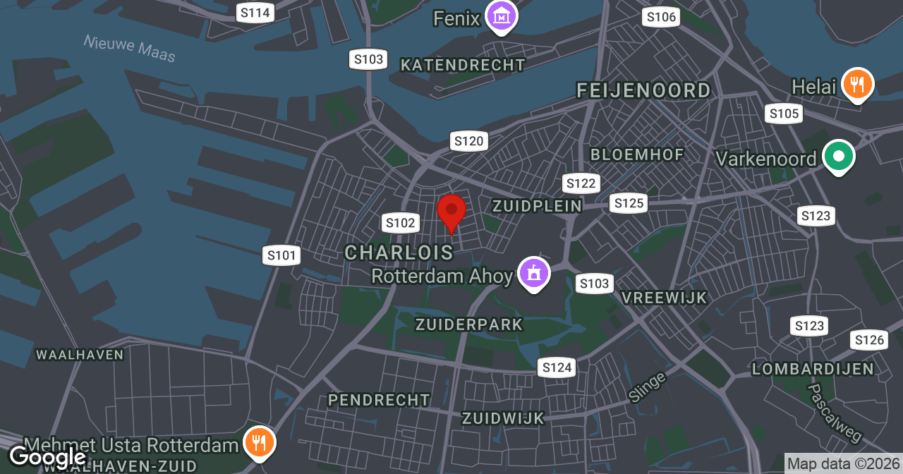 Kaart van de meldlocatie