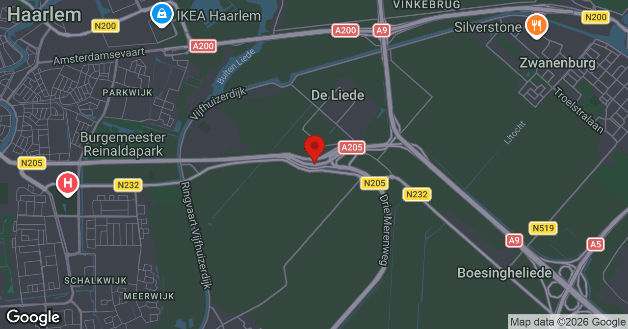 Kaart van de meldlocatie