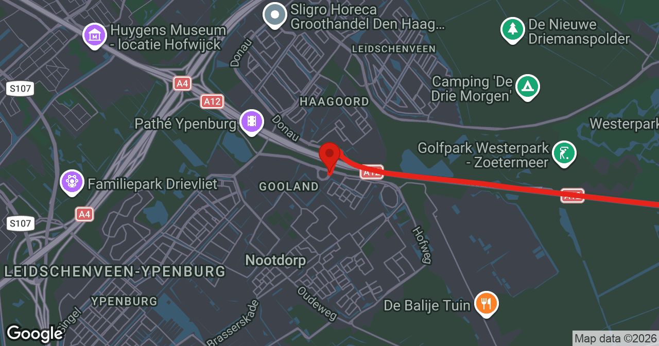 Kaart van de meldlocatie