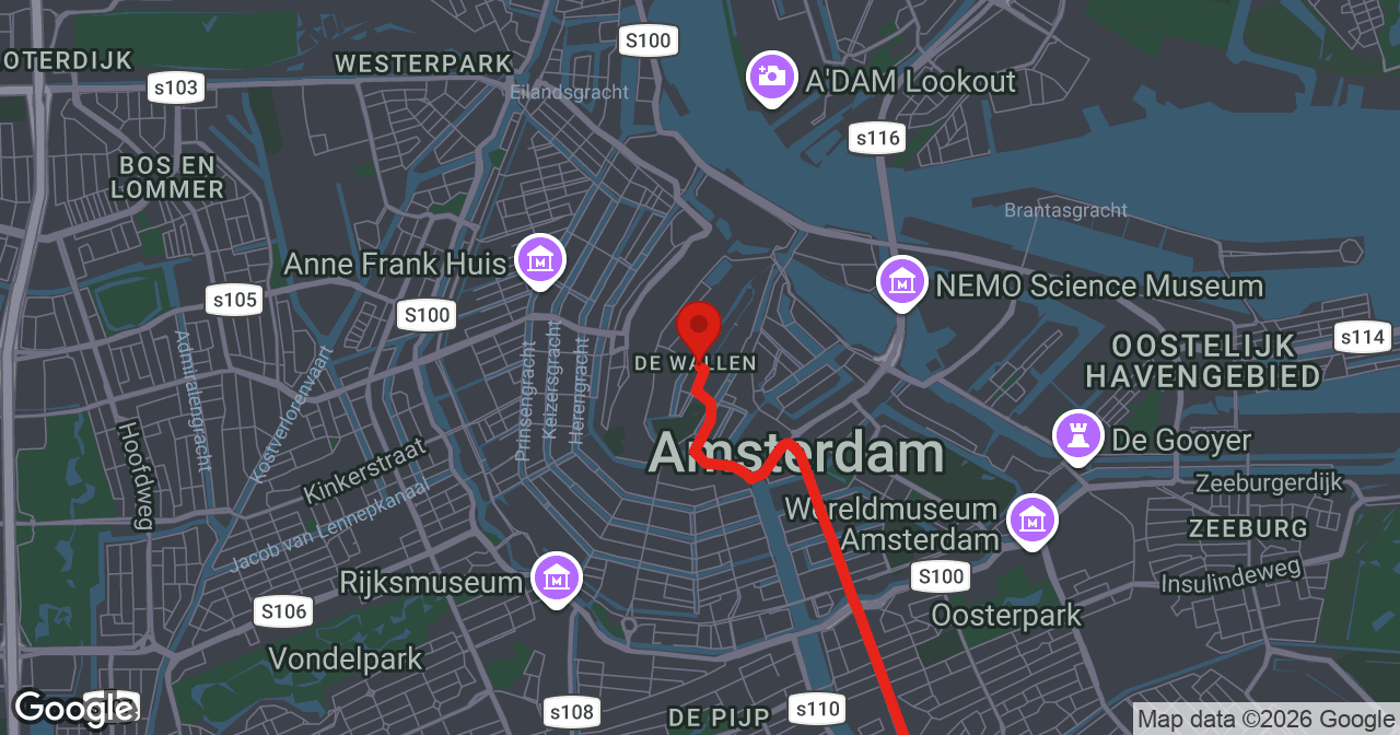 Kaart van de meldlocatie