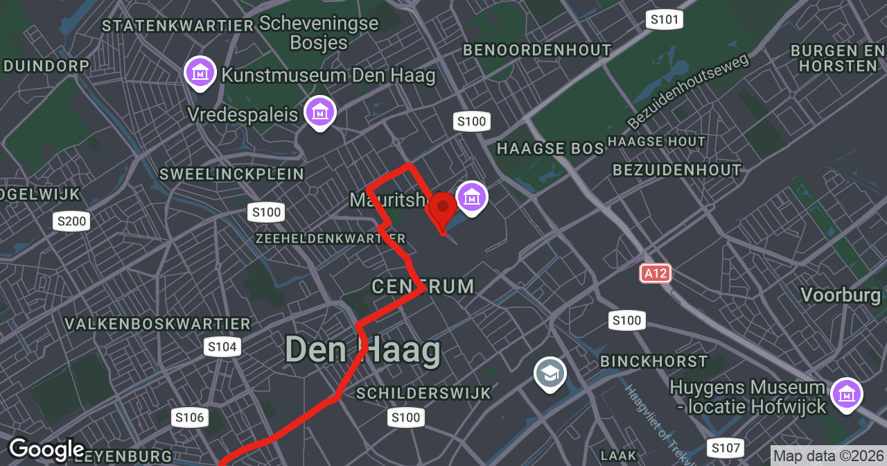 Kaart van de meldlocatie
