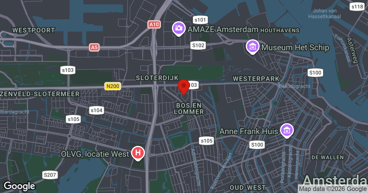 Kaart van de meldlocatie