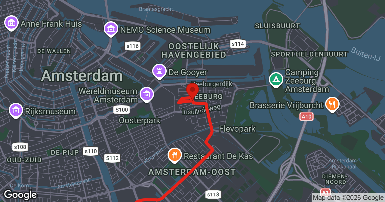 Kaart van de meldlocatie