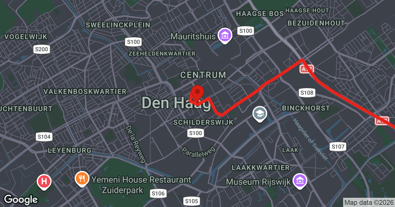 Kaart van de meldlocatie