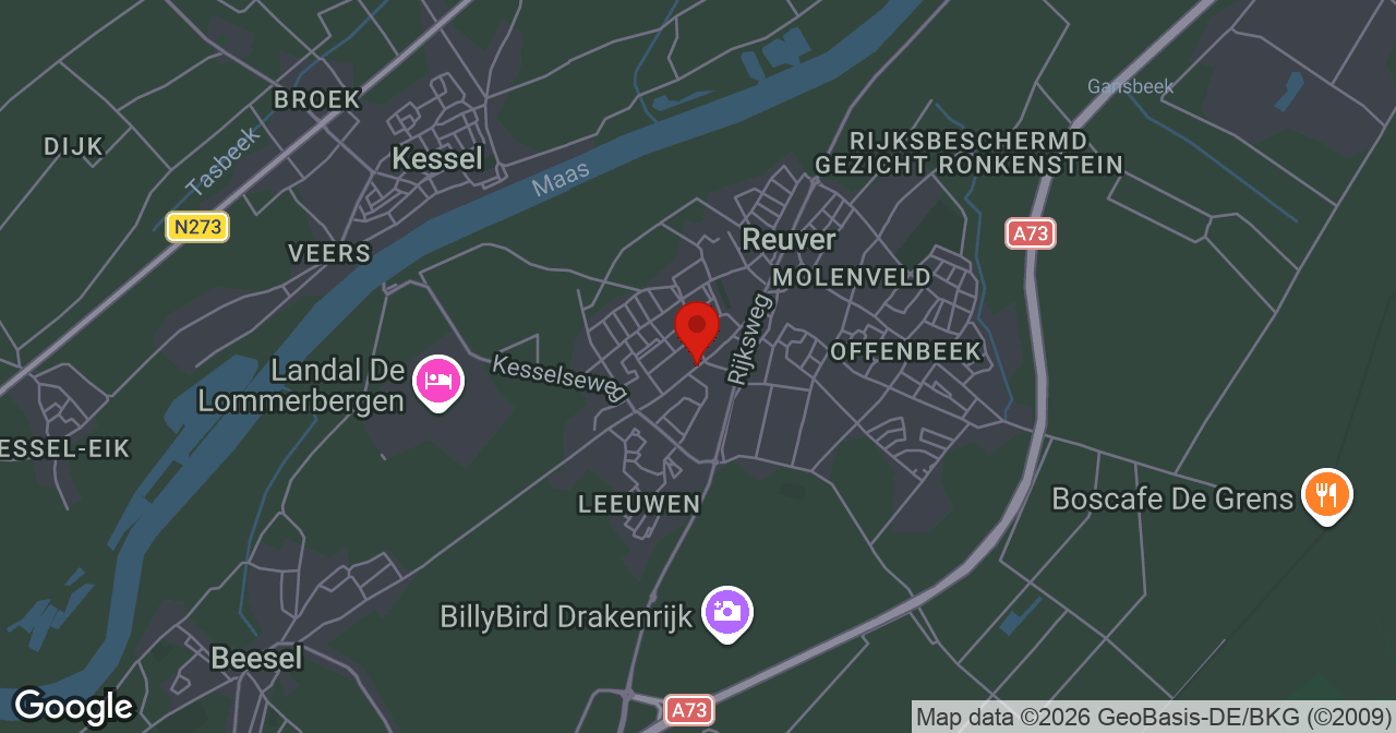 Kaart van de meldlocatie