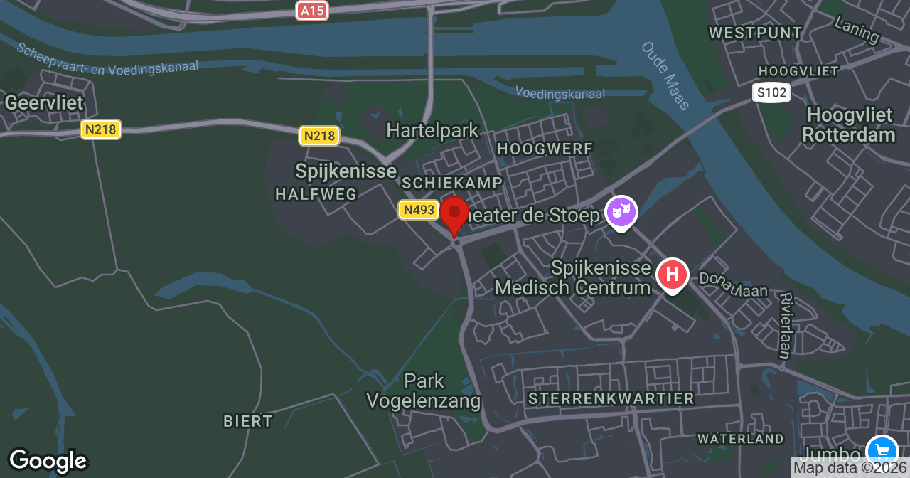 Kaart van de meldlocatie