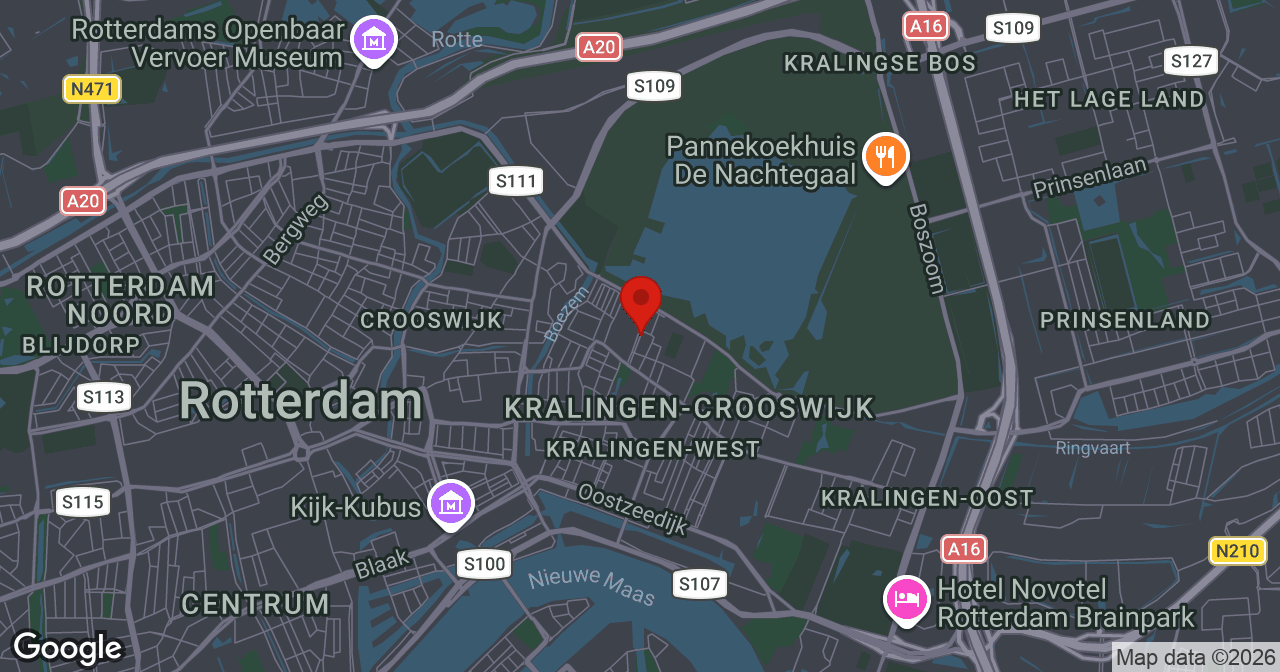 Kaart van de meldlocatie