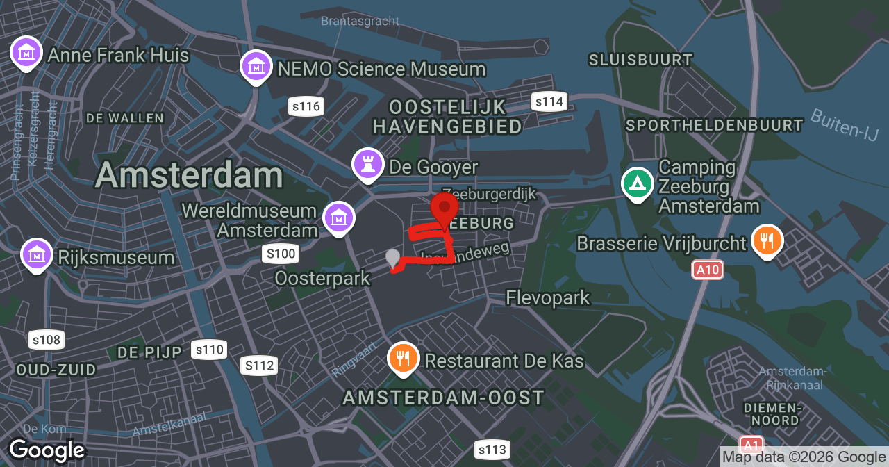 Kaart van de meldlocatie