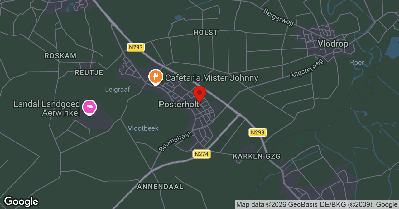 Kaart van de meldlocatie