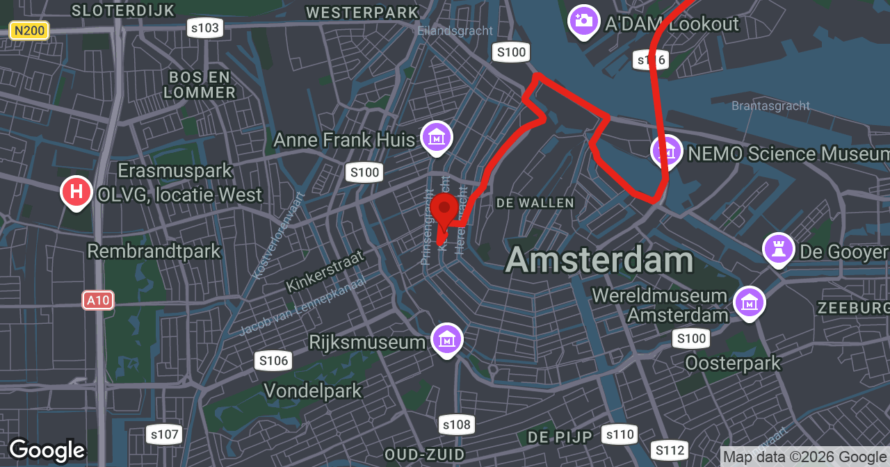 Kaart van de meldlocatie