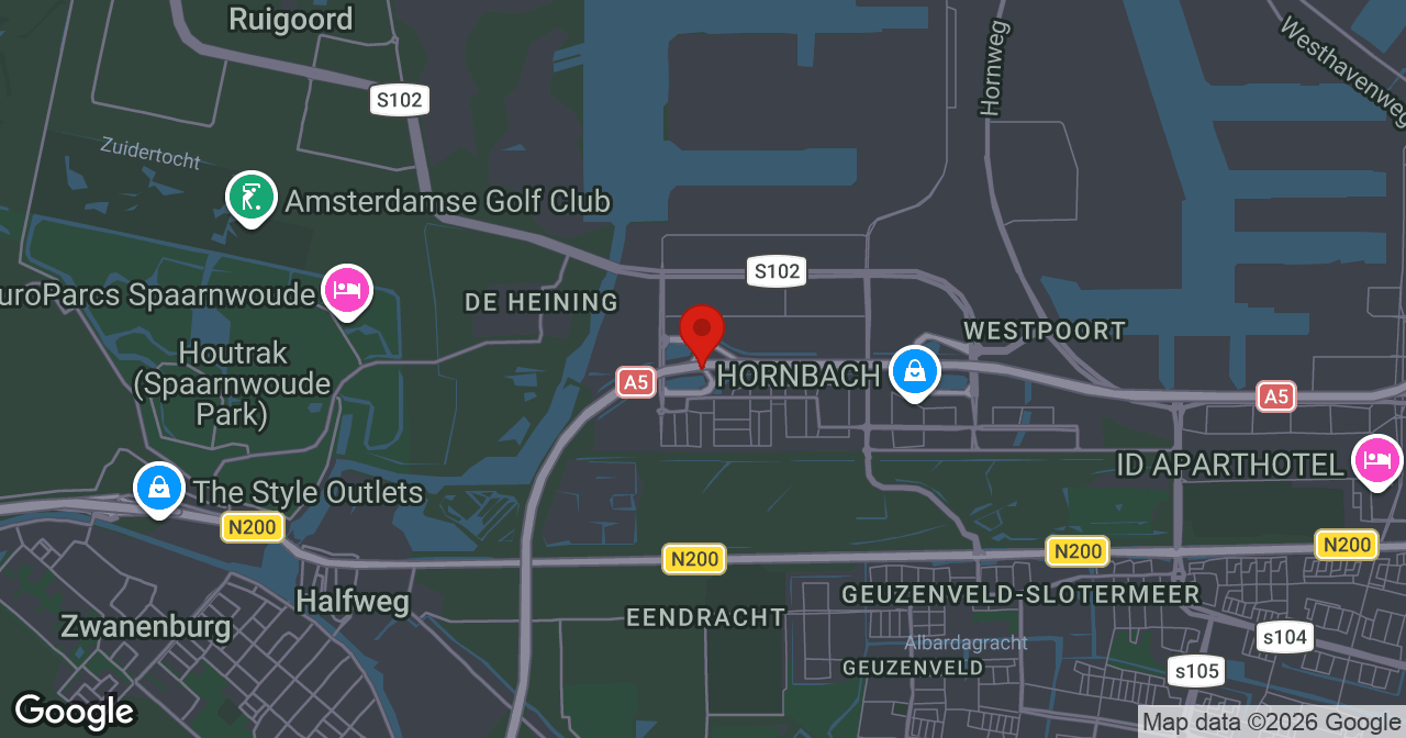 Kaart van de meldlocatie