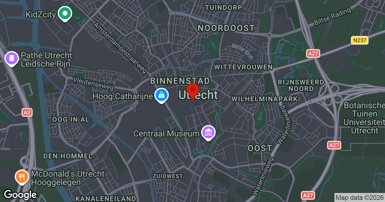 Kaart van de meldlocatie