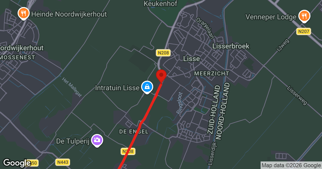 Kaart van de meldlocatie