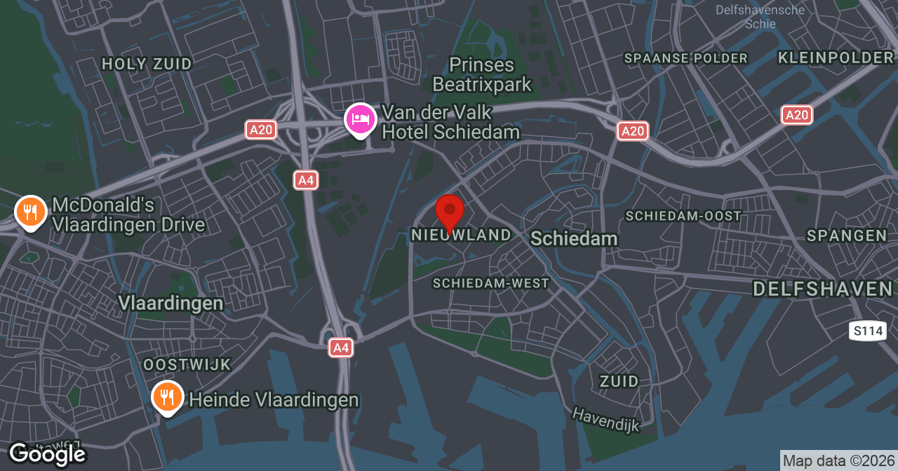 Kaart van de meldlocatie