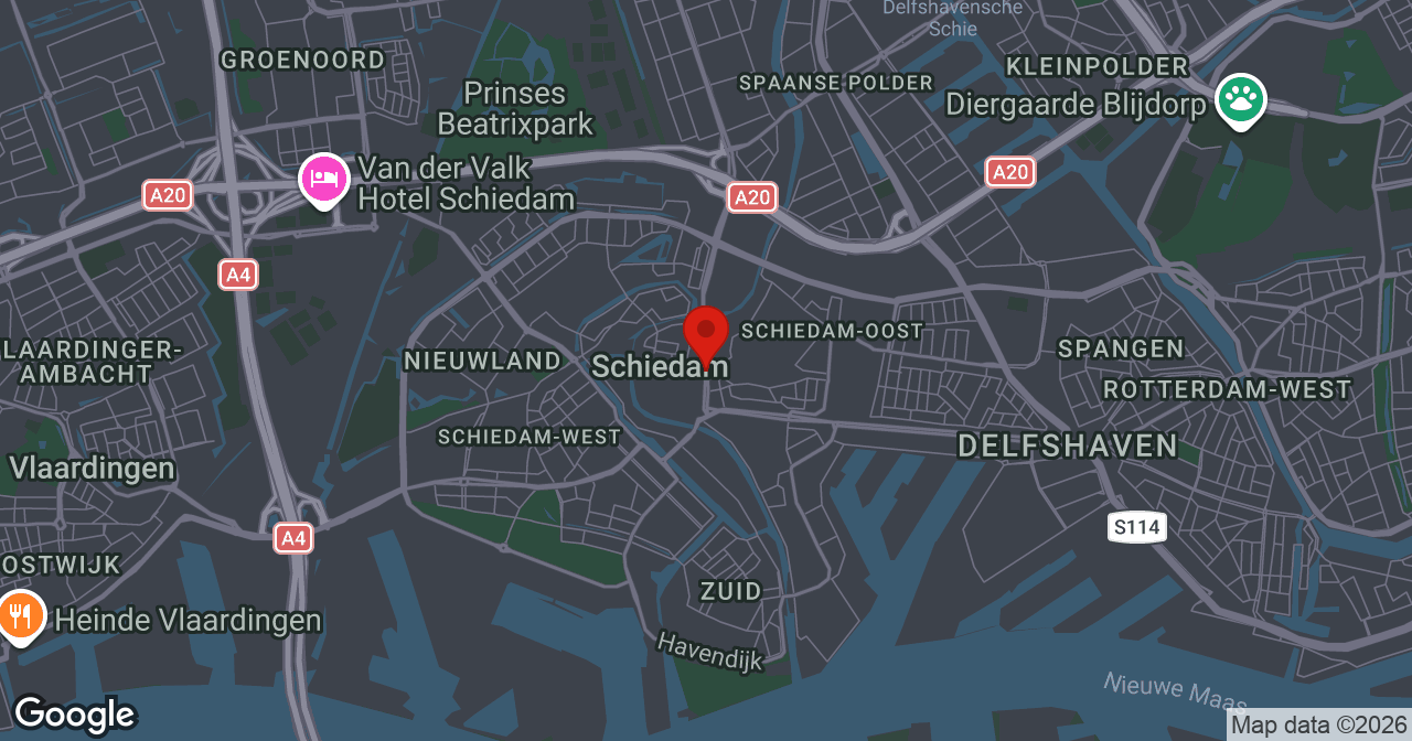 Kaart van de meldlocatie