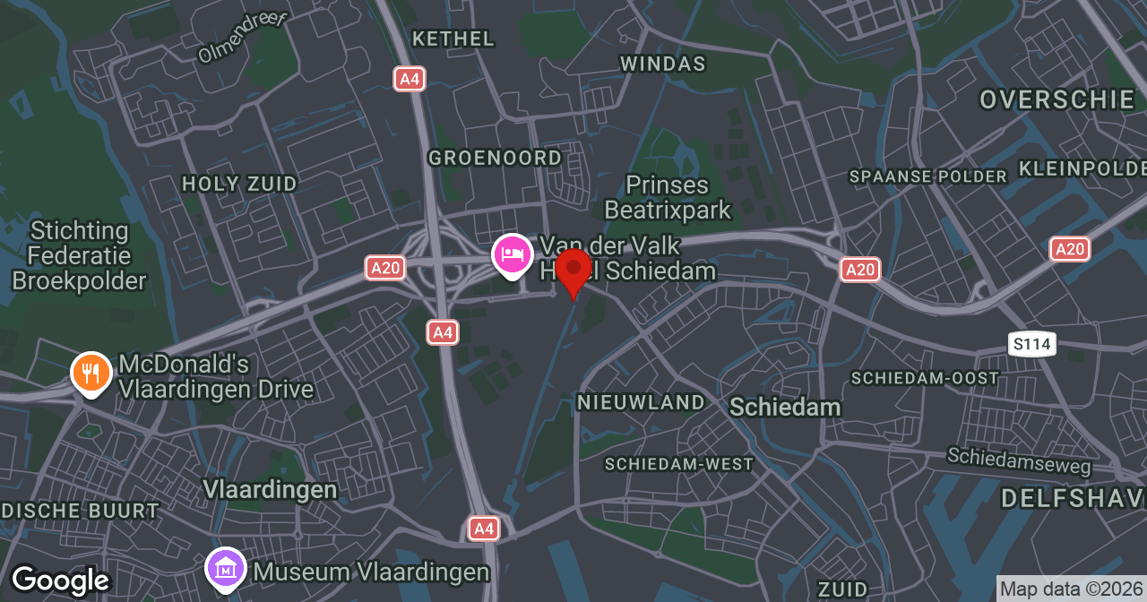 Kaart van de meldlocatie