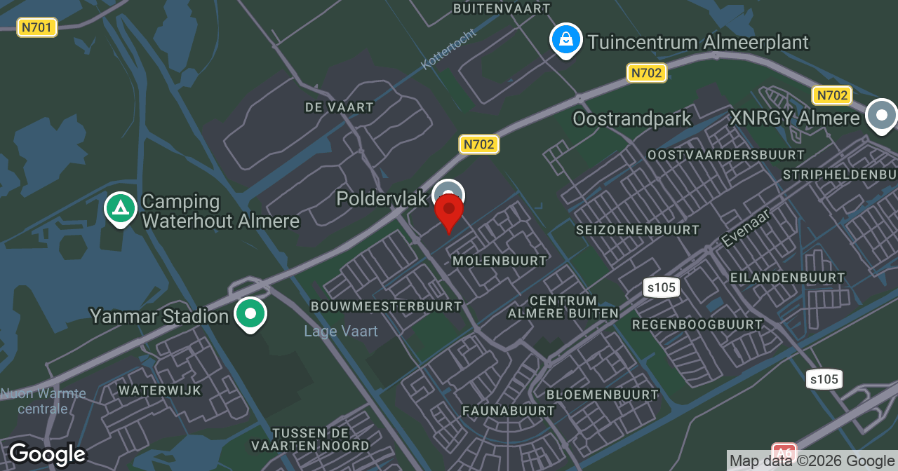 Kaart van de meldlocatie