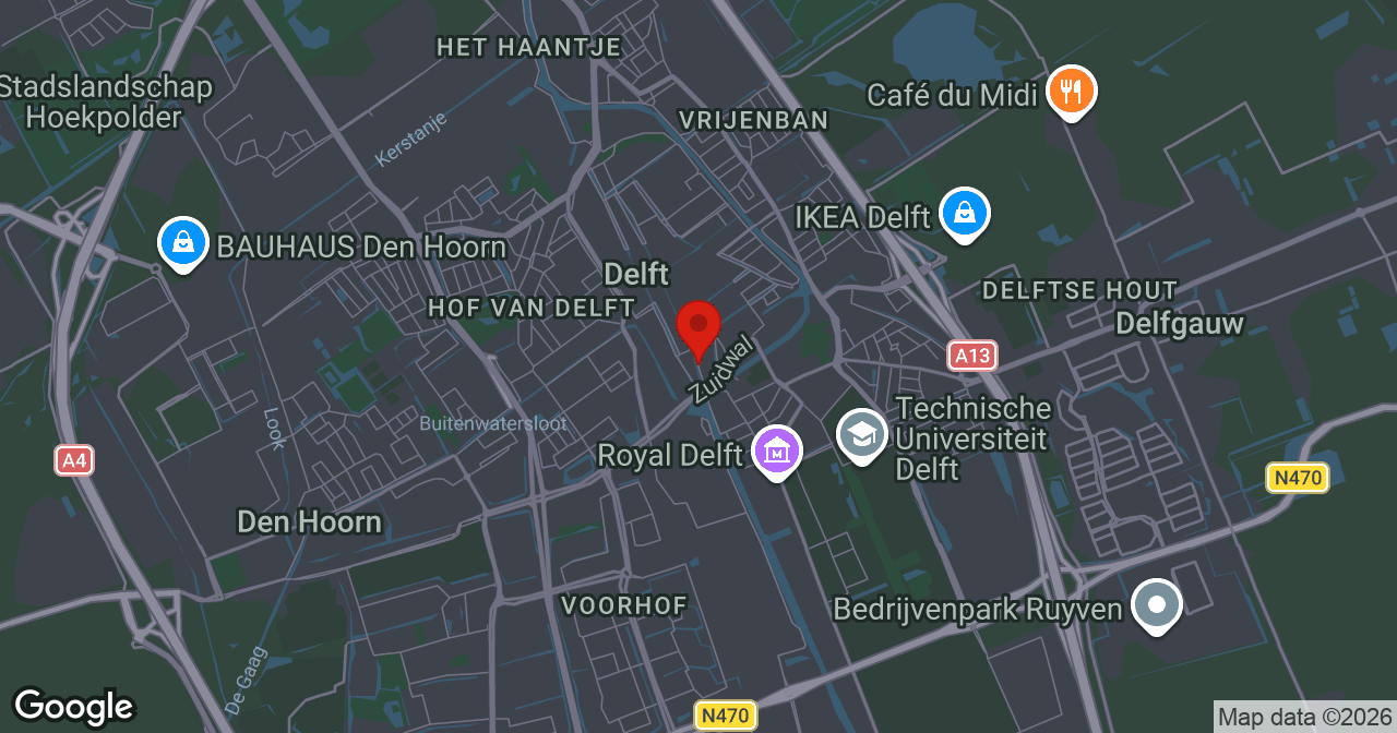 Kaart van de meldlocatie